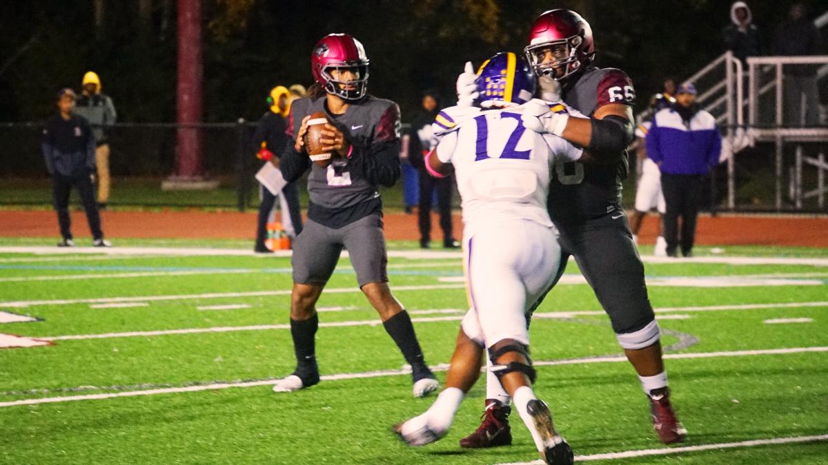 St. Joseph Prep vs Roman Catholic football Jordyn Bennett1